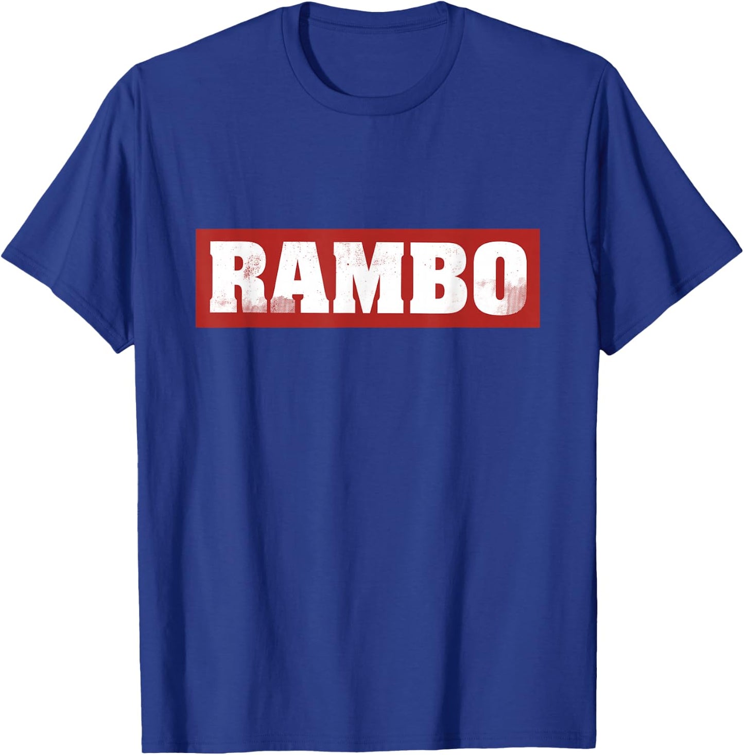 Rambo Classic Logo T-Shirt - T-Shirt | Royal