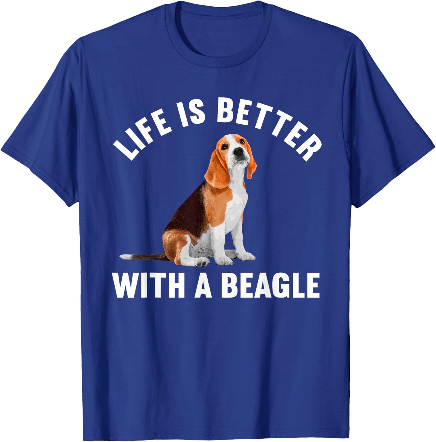 Funny Beagle Design Women Kids Beagle Dog Lovers T-Shirt - T-Shirt | Royal