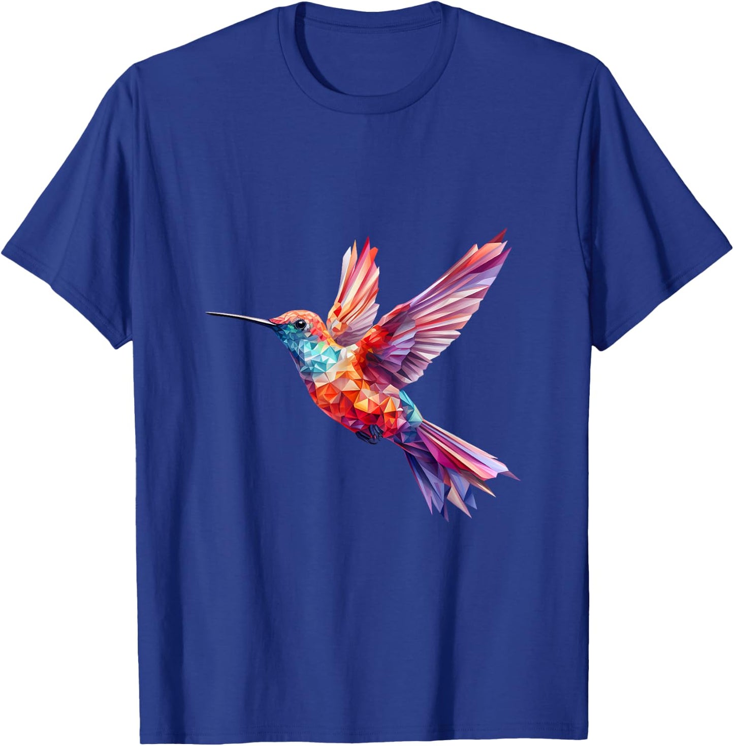 Hummingbird Colorful T-Shirt - T-Shirt | Royal