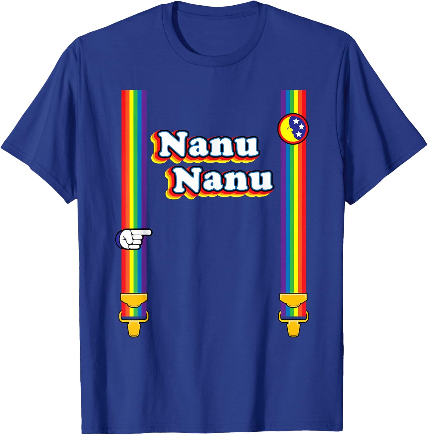 Nanu Nanu Retro 70s T-Shirt - T-Shirt | Royal