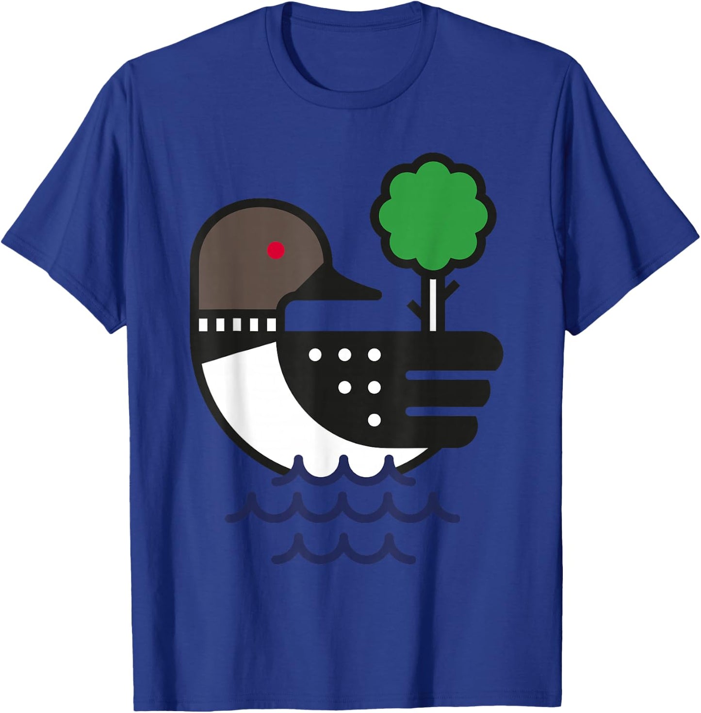 Minnesota Loon Vintage T-Shirt - T-Shirt | Royal