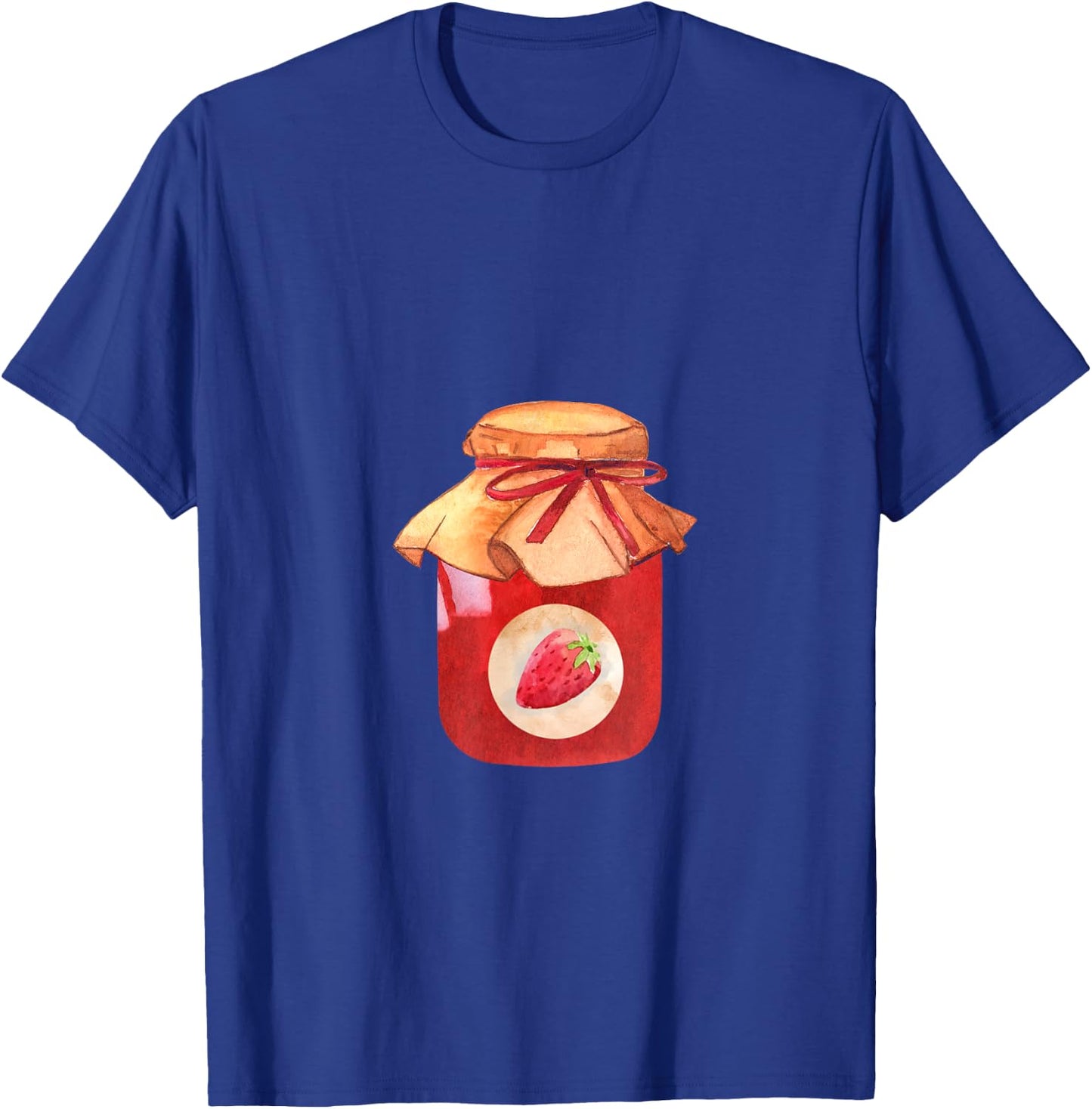 Strawberry Jam Jar T-Shirt - T-Shirt | Royal