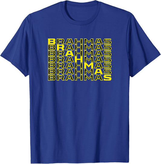 Brahmas San Antonio Football Tailgate T-Shirt - T-Shirt | Royal