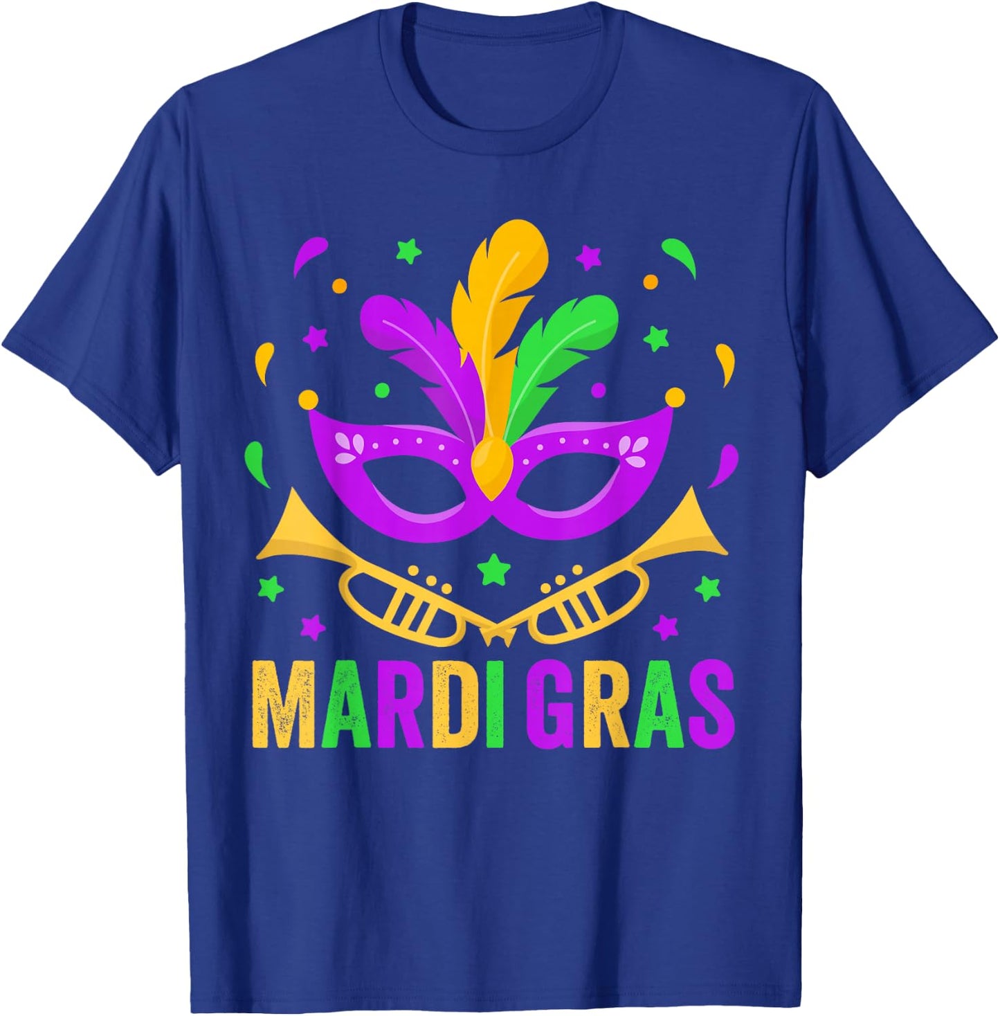 Mardi Gras 2025 Women Mardi Gras Shirt Kids T-Shirt - T-Shirt | Royal