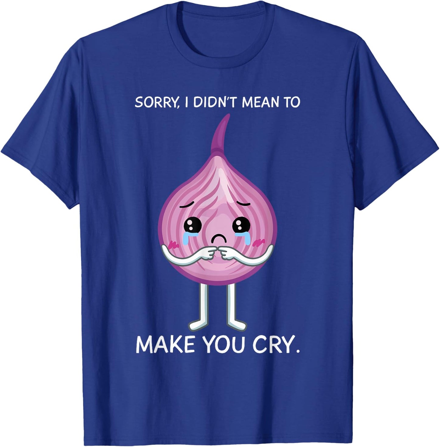 Onion Shallot Vegeterian Bulb Farmer Gardener Vegan T-Shirt - T-Shirt | Royal