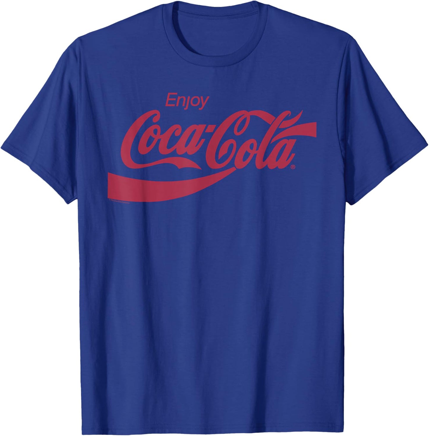 Coca-Cola Enjoy - -Adults, Black, Small, Short Sleeve T-Shirt - T-Shirt | Royal