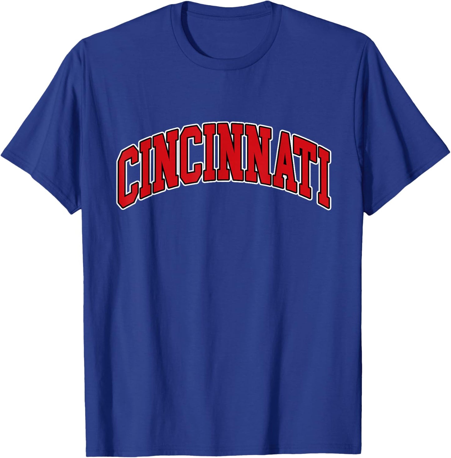 Cincinnati - Hometown Pride - Throwback Design - Classic T-Shirt - T-Shirt | Royal