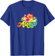 Aloha Flowers Hawaiian Funny Hawaii Beach Luau Party T-Shirt - T-Shirt | Royal