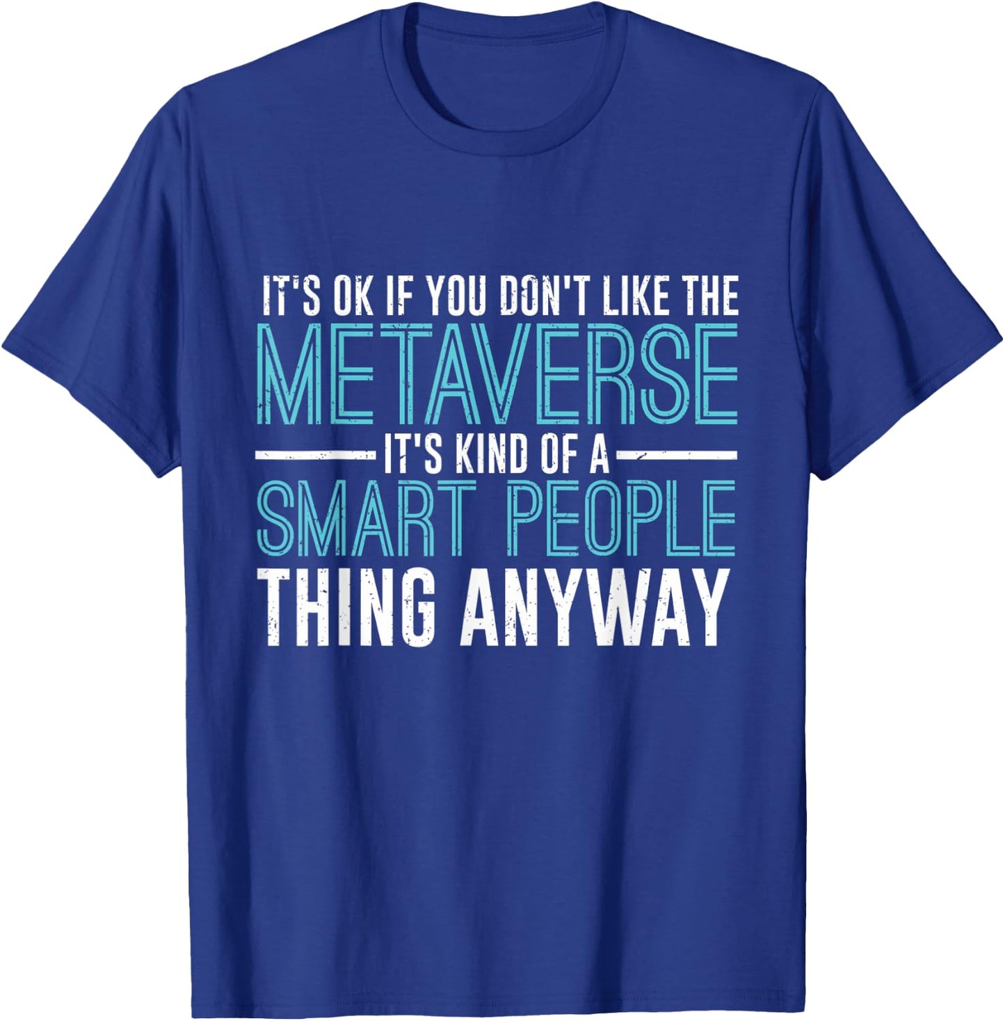 Virtual Reality Metaverse T-Shirt - T-Shirt | Royal