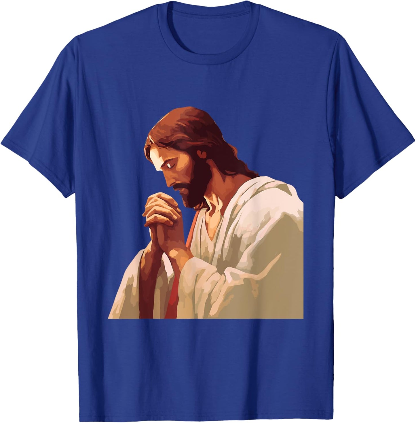 Jesus Christ - Jesus Religion Faith Christian Catholic Love T-Shirt - T-Shirt | Royal
