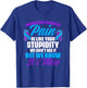Pain Is Like Your Stupidity Rheumatoid Arthritis Awareness T-Shirt - T-Shirt | Royal