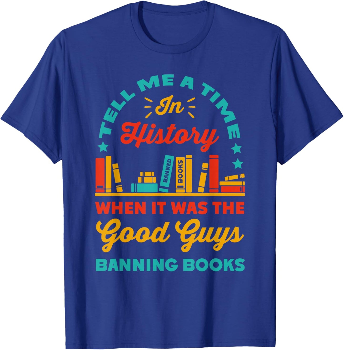 Banned Book Reader Bookworm Read Banned Books -Adults Black Small T-Shirt - T-Shirt | Royal