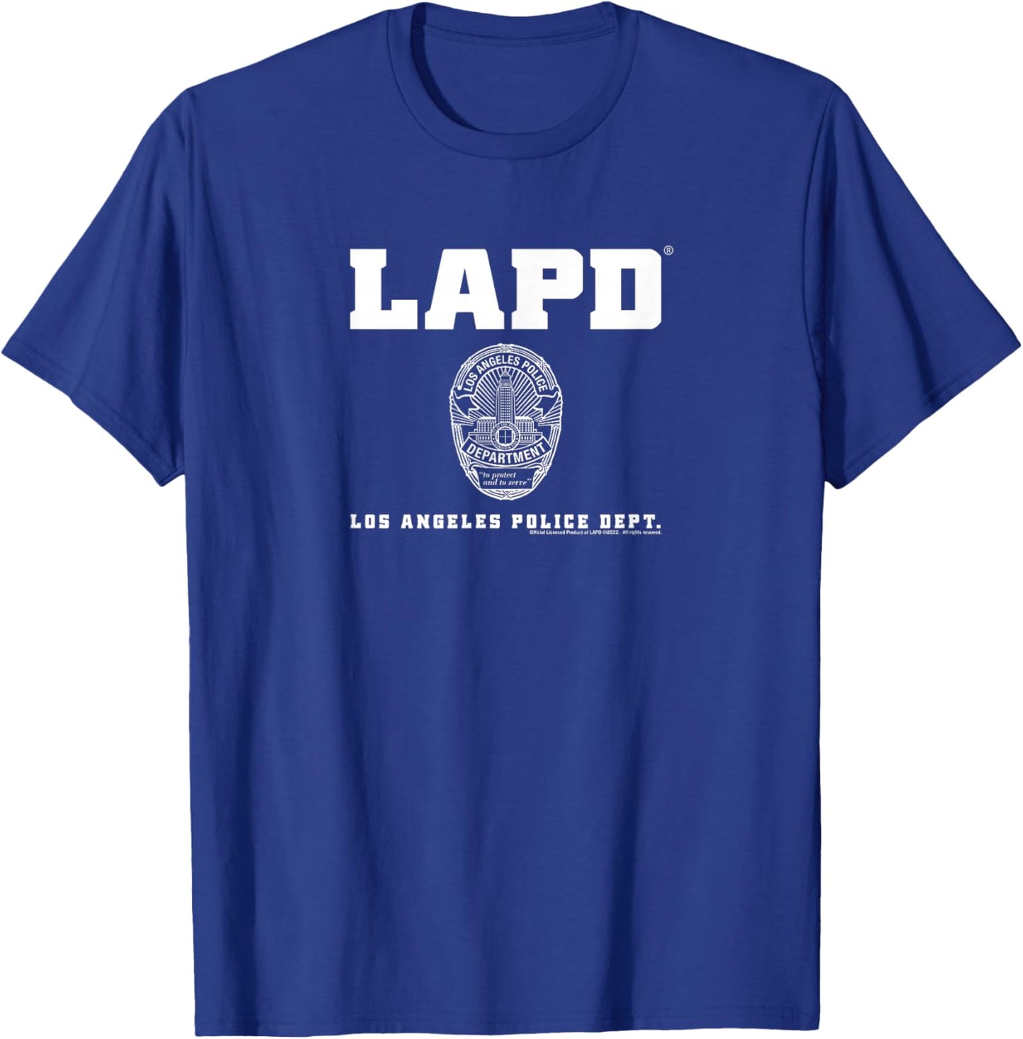 LAPD Badge T-Shirt - T-Shirt | Royal