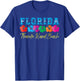 Florida Treasure Island Beach Family Vacation Souvenir T-Shirt - T-Shirt | Royal