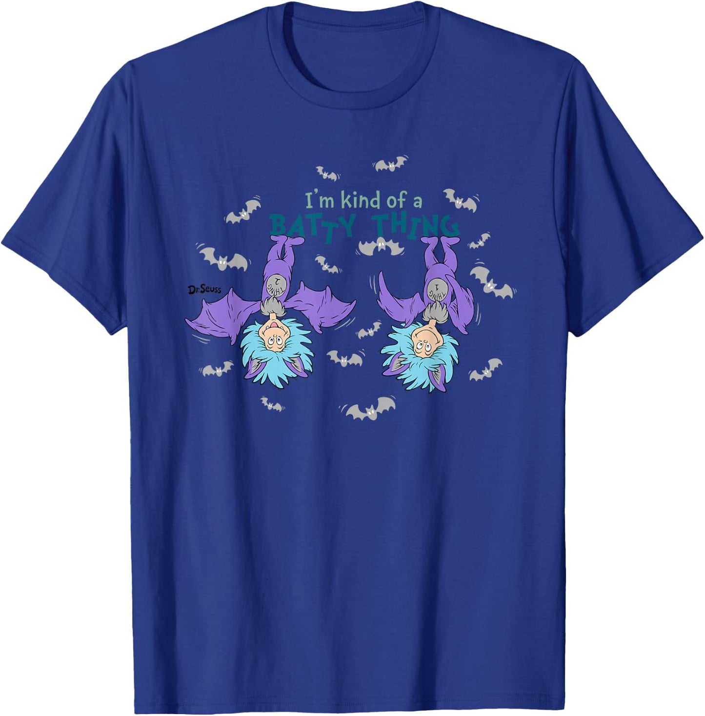 Dr. Seuss Halloween Batty Thing T-Shirt - T-Shirt | Royal