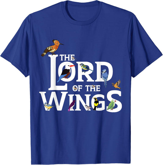 Bird Watching Ornithologist Birding T-Shirt - T-Shirt | Royal