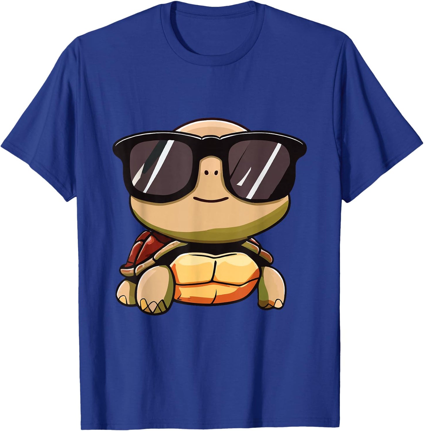 Halloween 2024 Cute Turtle Costume Sunglasses For Kids T-Shirt - T-Shirt | Royal