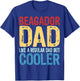 Beagador Dad - Like a Regular Dad but Cooler T-Shirt - T-Shirt | Royal
