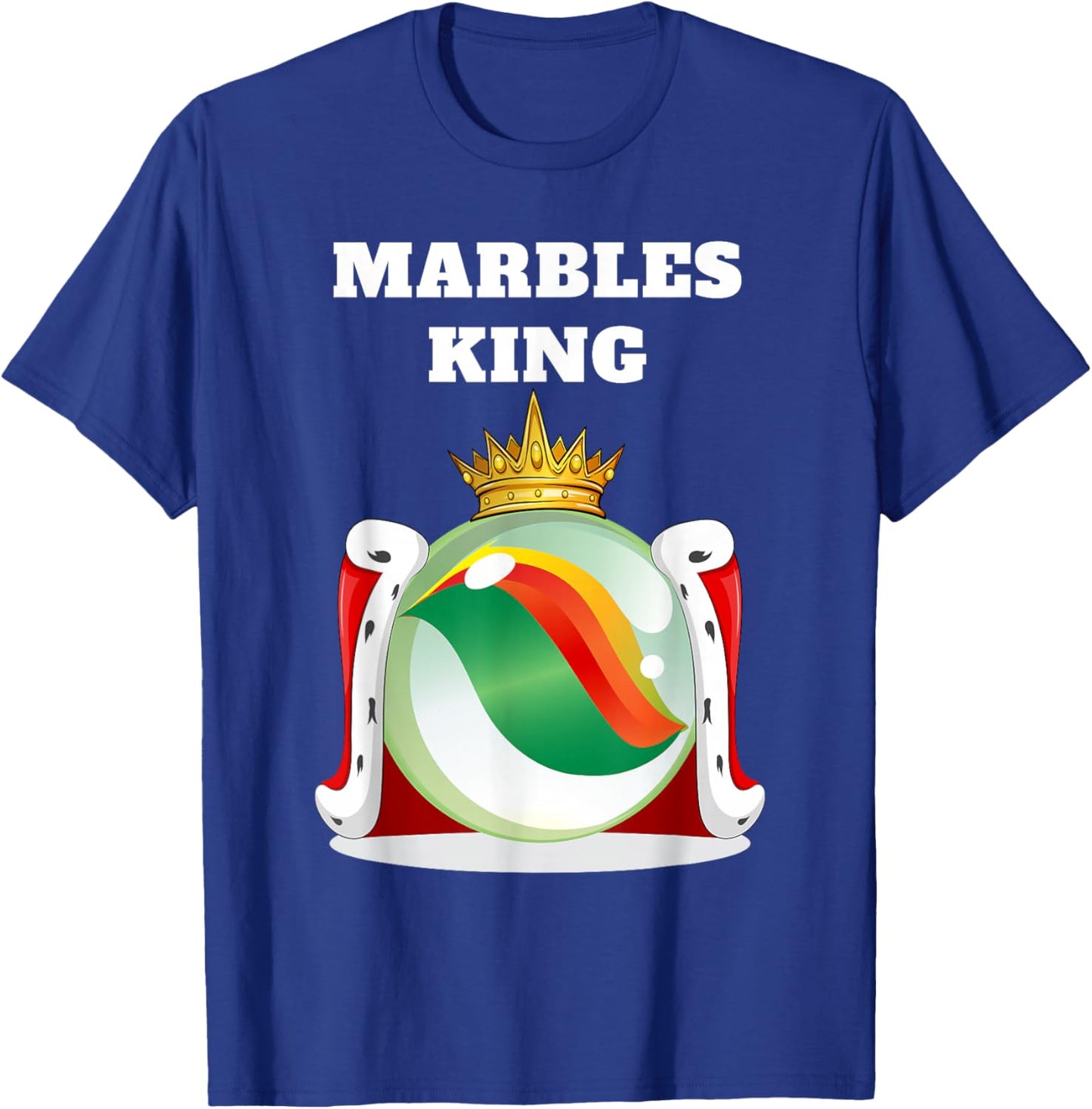 Marbles King | Boys Marbles | Marbles T-Shirt - T-Shirt | Royal