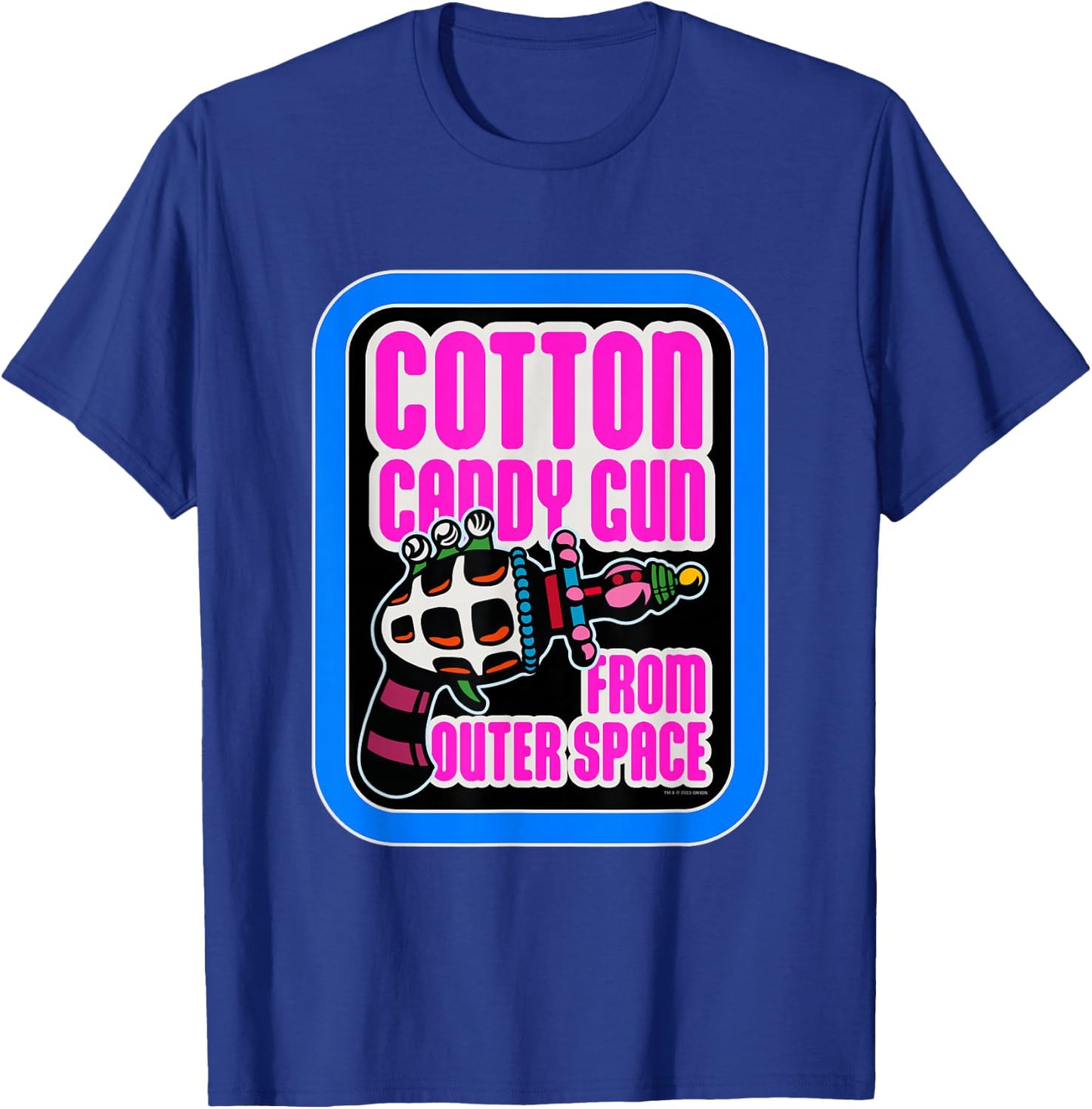Killer Klowns from Outer Space Cotton Candy Gun T-Shirt - T-Shirt | Royal
