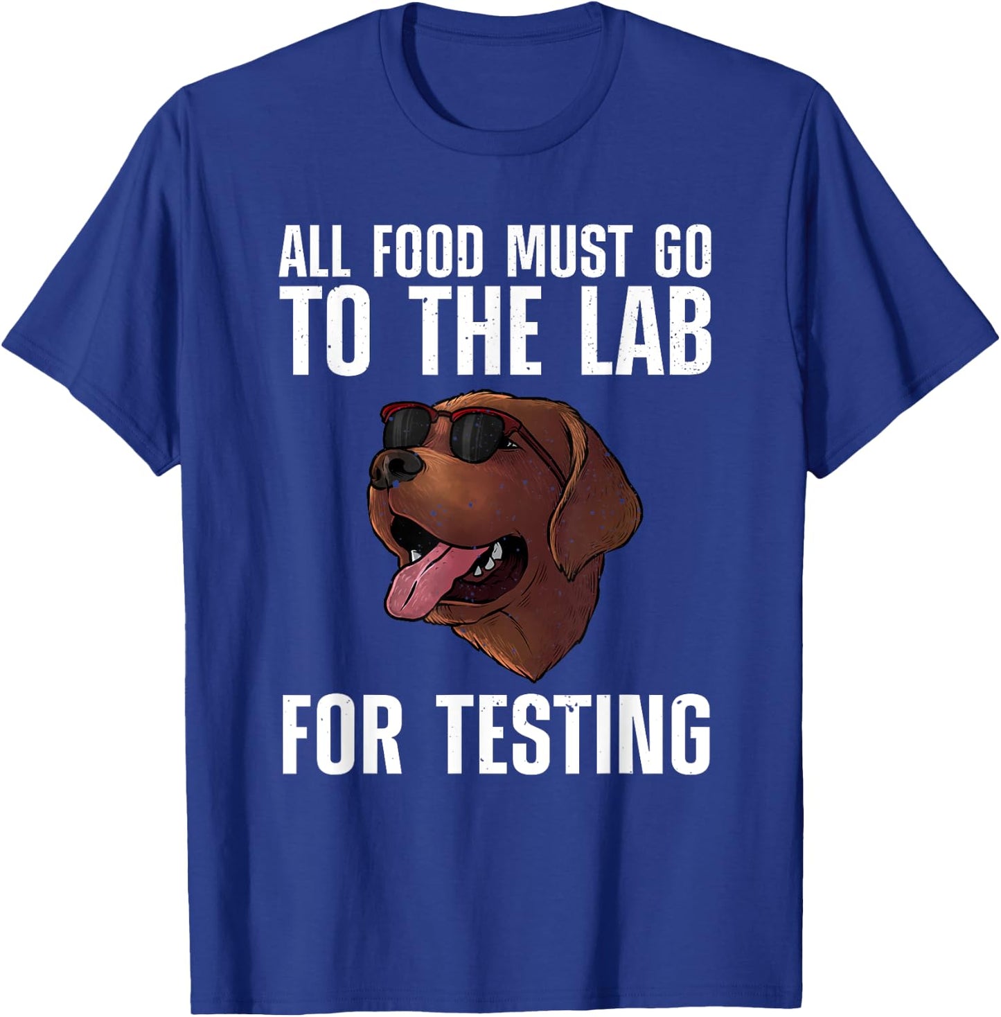 Cool Labrador Design Women Labrador Retriever Lover T-Shirt - T-Shirt | Royal