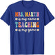 Mrs Martin Is My Name, Retro Groovy Teacher Women Kids T-Shirt - T-Shirt | Royal