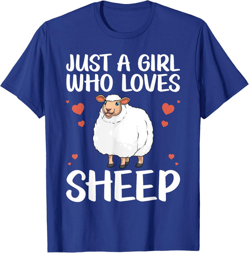 Cool Sheep Girls Kids Love Lamb Sheep Lover Farmer