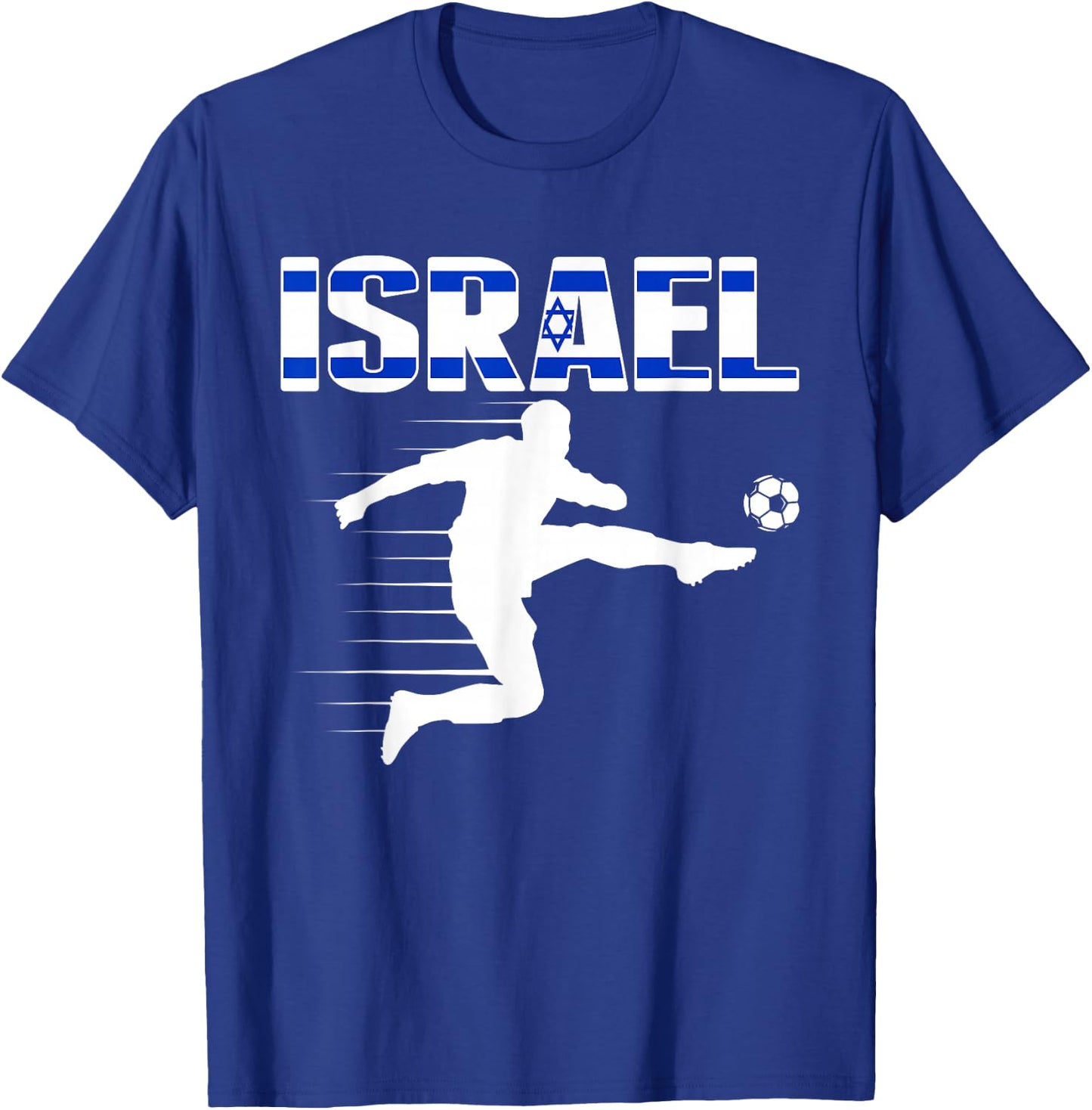 Israel Soccer Lovers Jersey - Support Israeli Football Team T-Shirt - T-Shirt | Royal