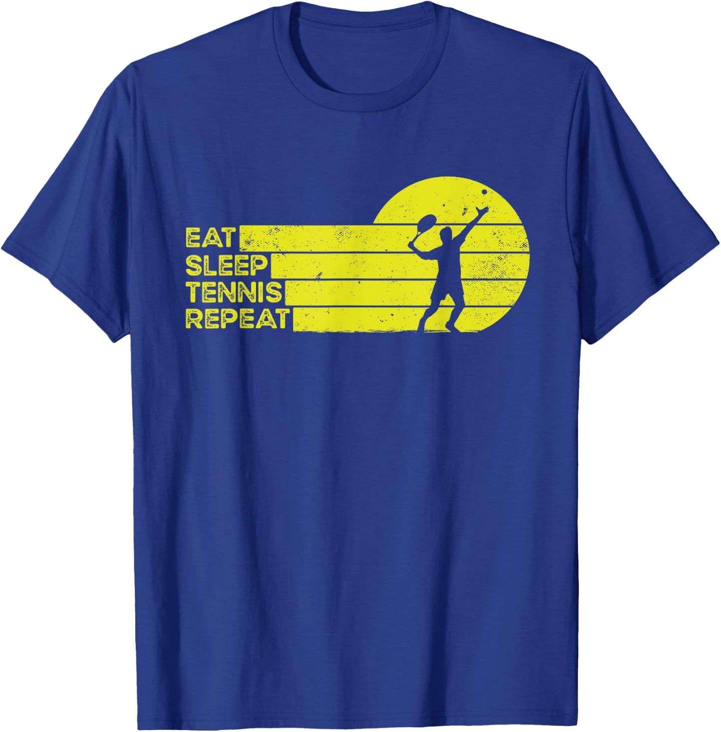 Funny Tennis Player Saying – Tennis Motif & Tennis T-Shirt - T-Shirt | Royal