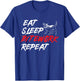 Belgian Malinois Eat Sleep Bitework Repeat Belgian Shepherd T-Shirt - T-Shirt | Royal