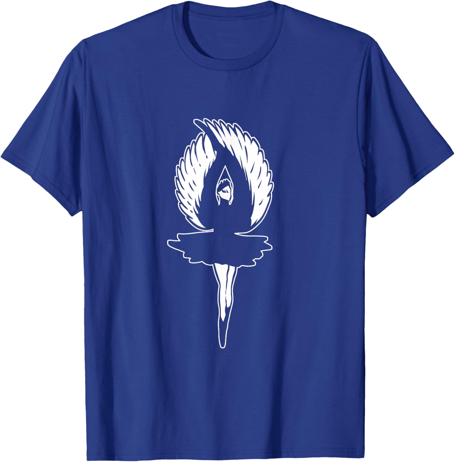 Beautiful Black Swan Ballet Instructor T-Shirt - T-Shirt | Royal