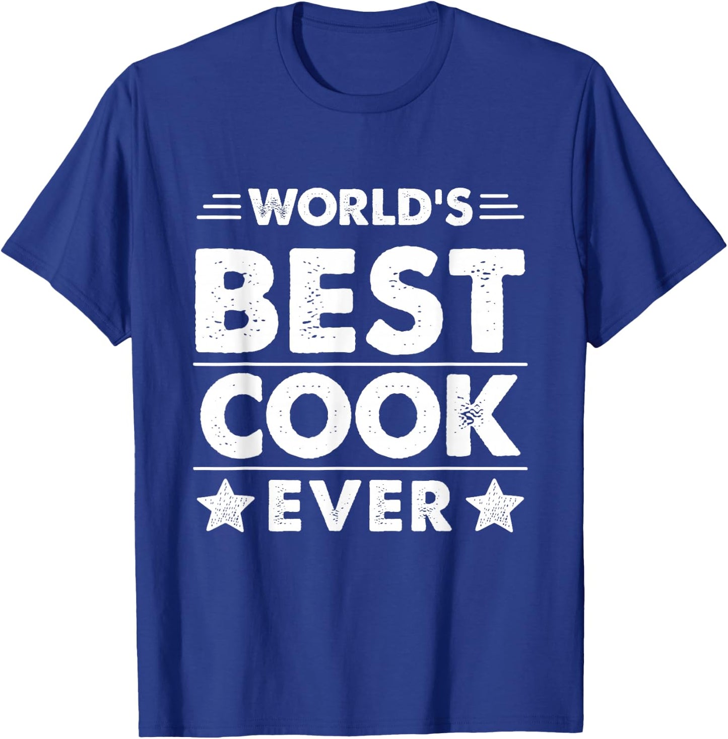 World's Best Cook Ever T-Shirt - T-Shirt | Royal
