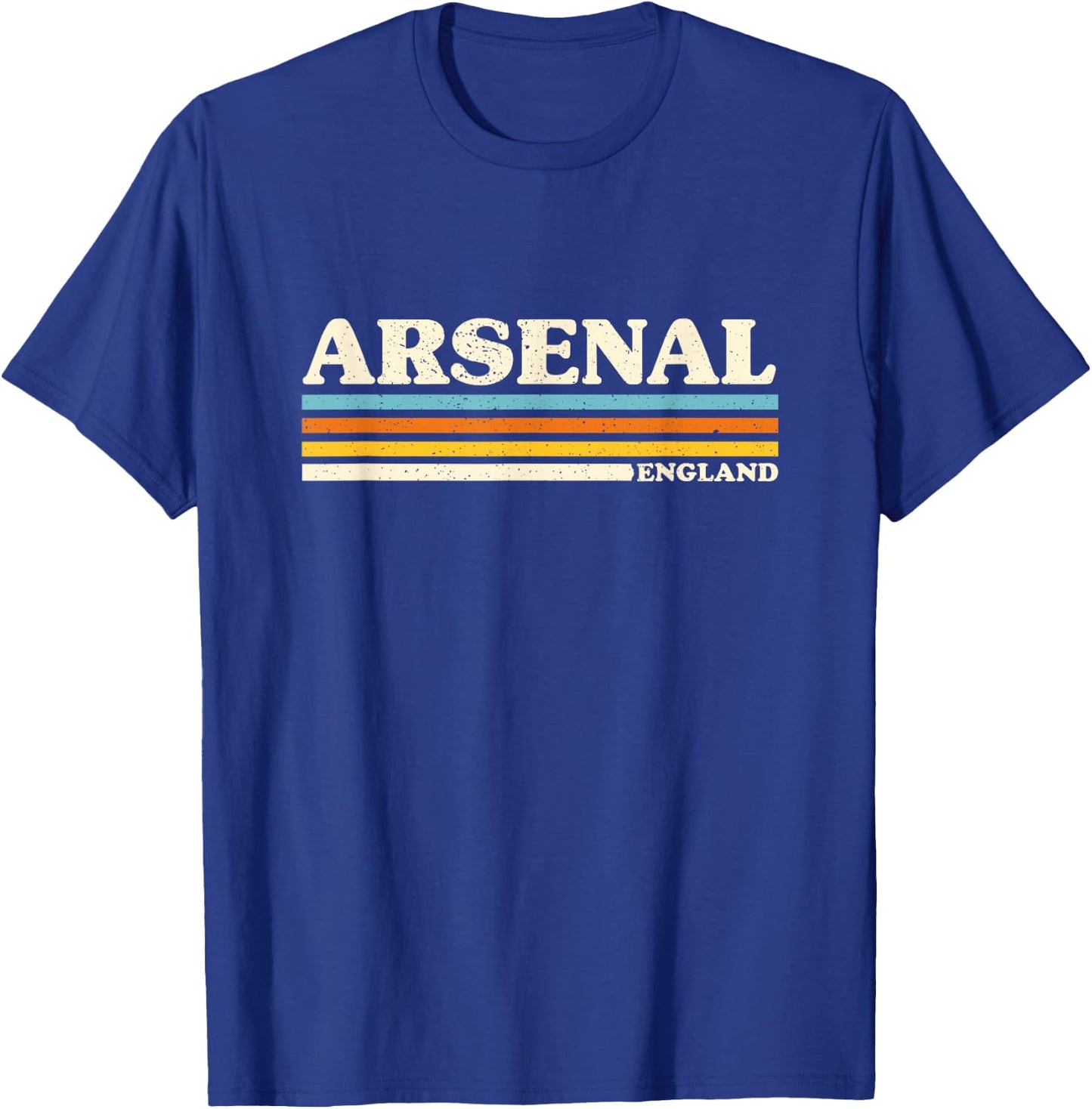 Retro Stripe Arsenal , Pack of 1 T-Shirt - T-Shirt | Royal