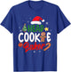 Head Cookie Baker Christmas Shirt Funny Baking Xmas T-Shirt - T-Shirt | Royal