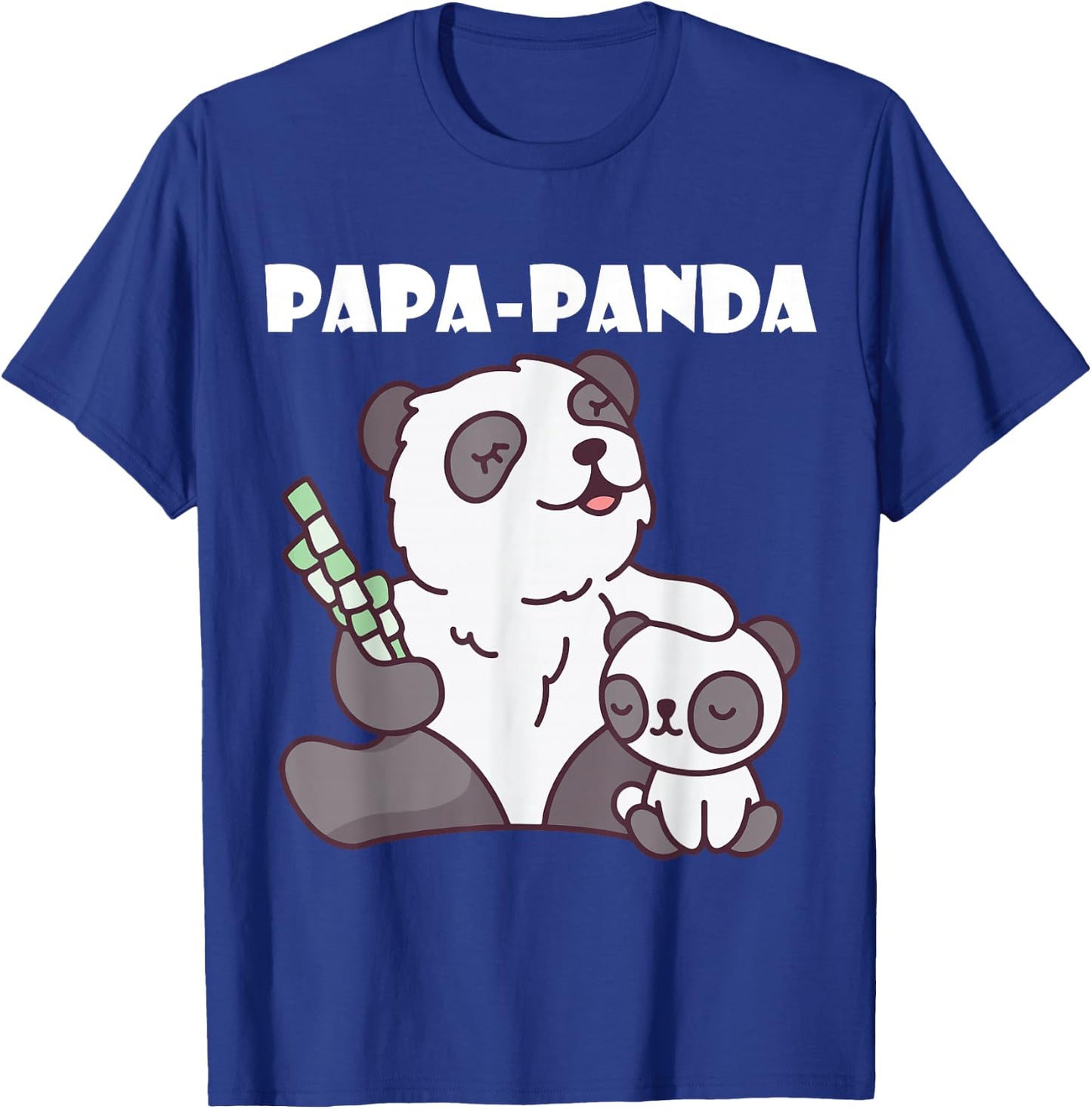 Father's Day - Papa Panda T-Shirt - T-Shirt | Royal