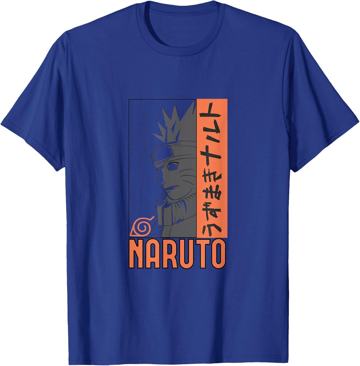 Naruto Classic Character Line Art T-Shirt - T-Shirt | Royal