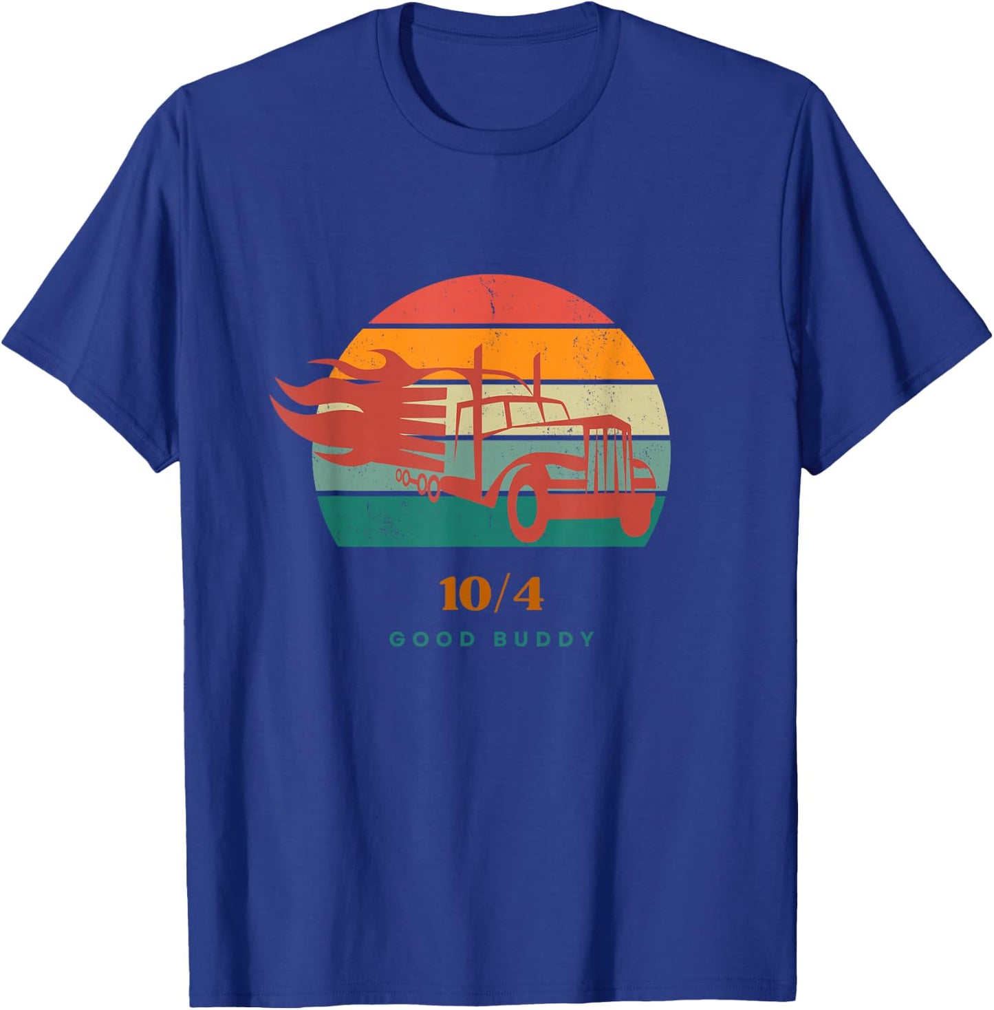 10/4 Good Buddy T-Shirt - T-Shirt | Royal