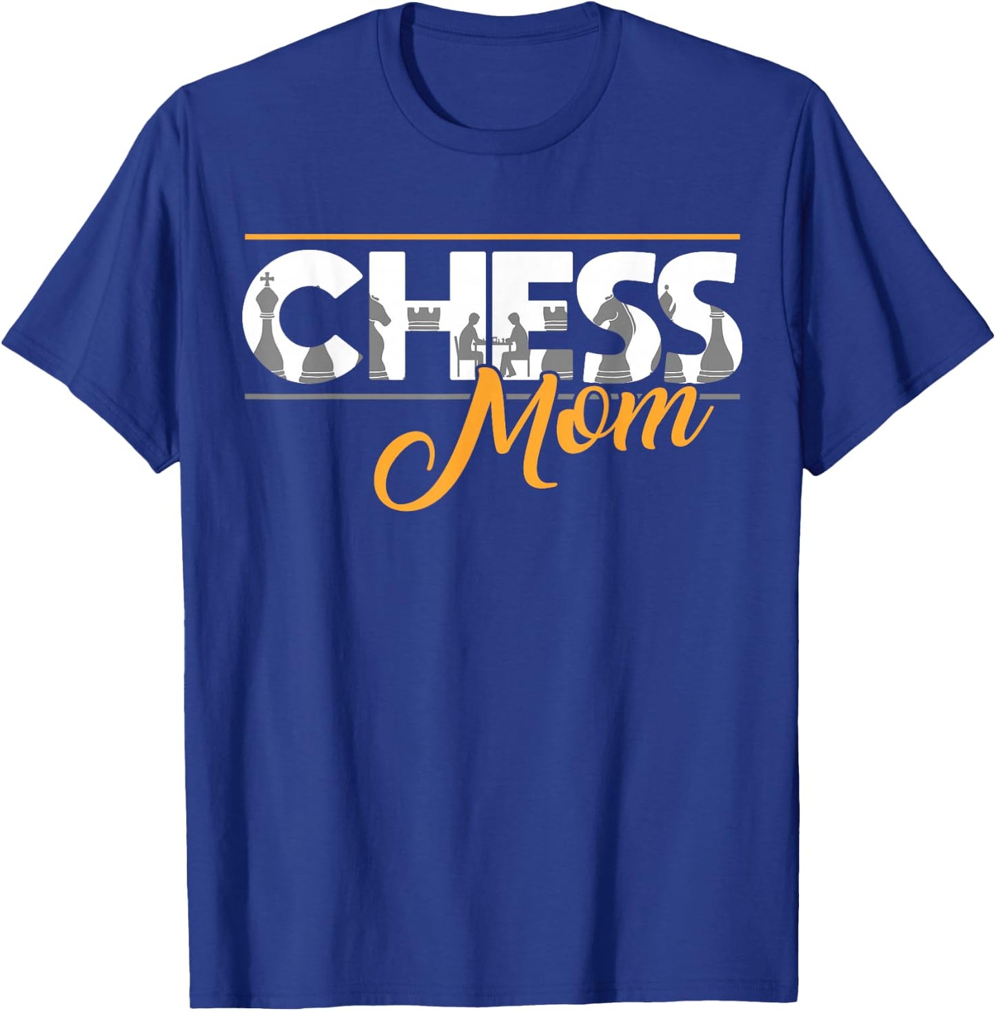 Chess Mom Club Team T-Shirt - T-Shirt | Royal