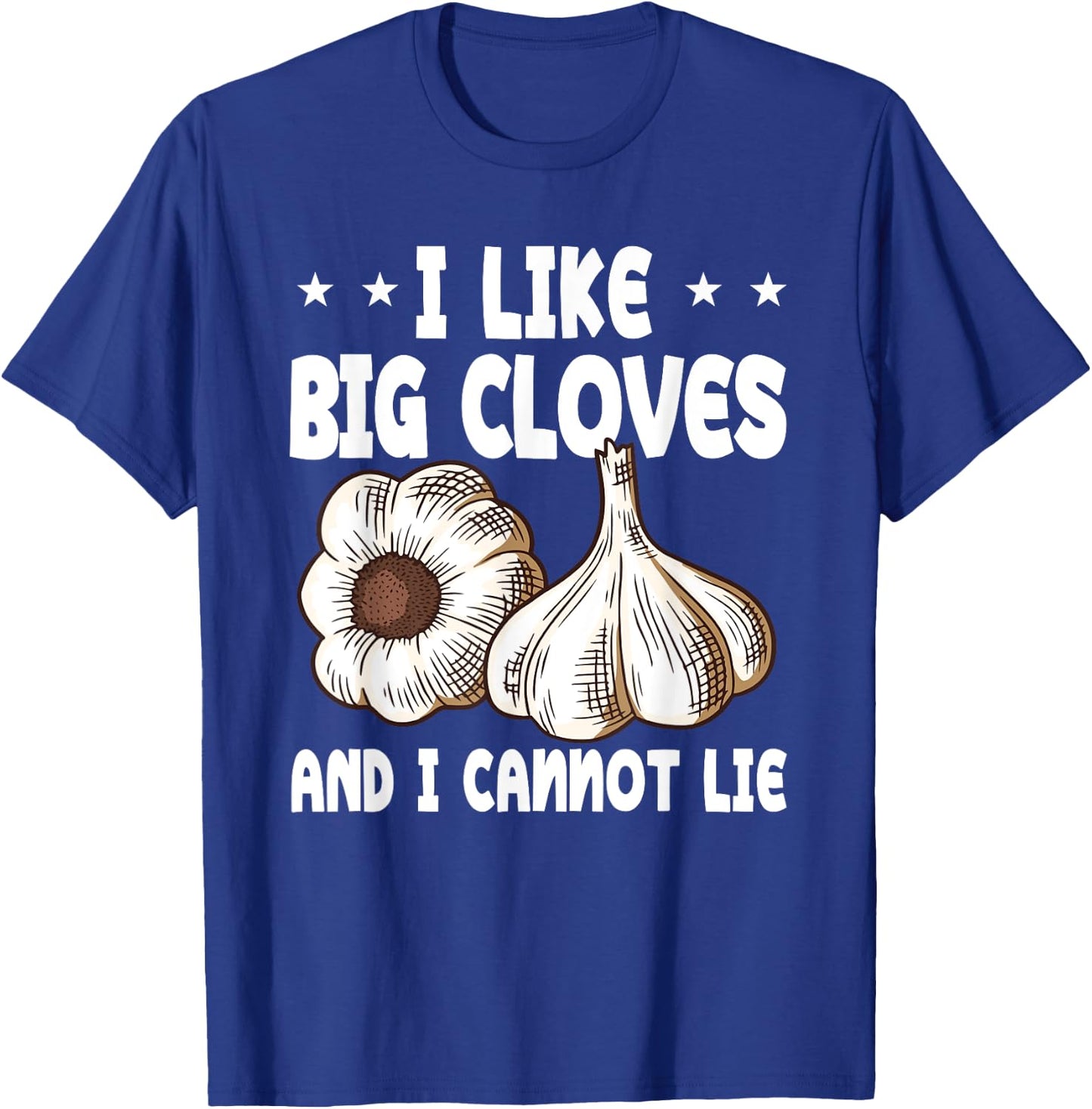 Funny Garlic Clove Lover Costume Love Spices T-Shirt - T-Shirt | Royal