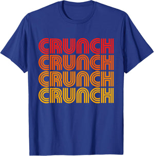 Crunch Funny Exercise Workout Gym Fitness Snack Fit Work Out T-Shirt - T-Shirt | Royal