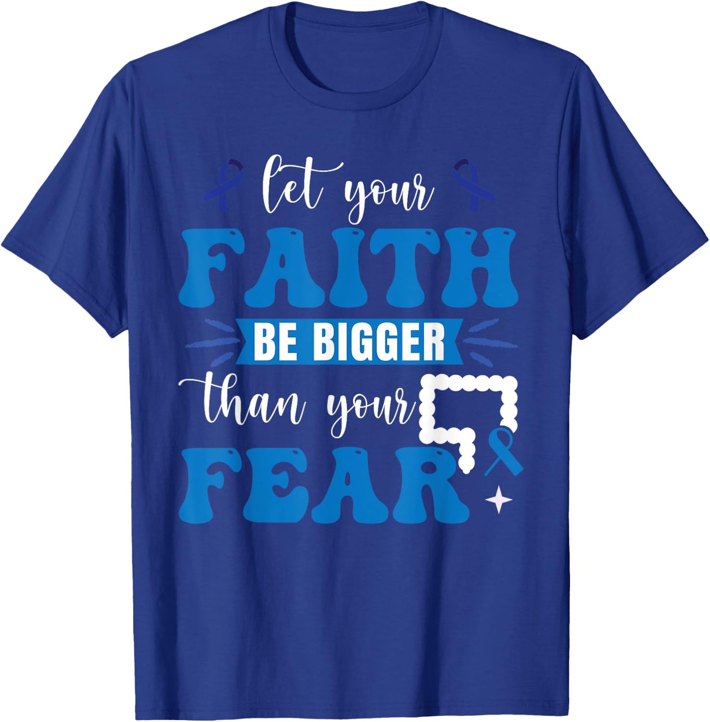 Colon Cancer Survivor T-Shirt - T-Shirt | Royal