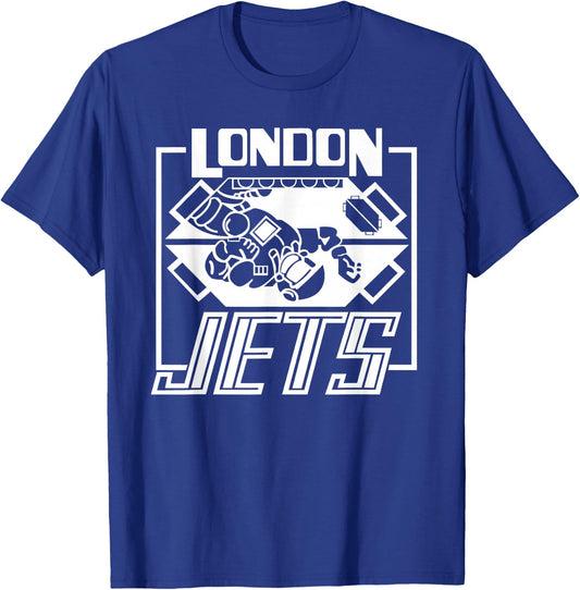London Jets Zero Gee Football Team T-Shirt - T-Shirt | Royal