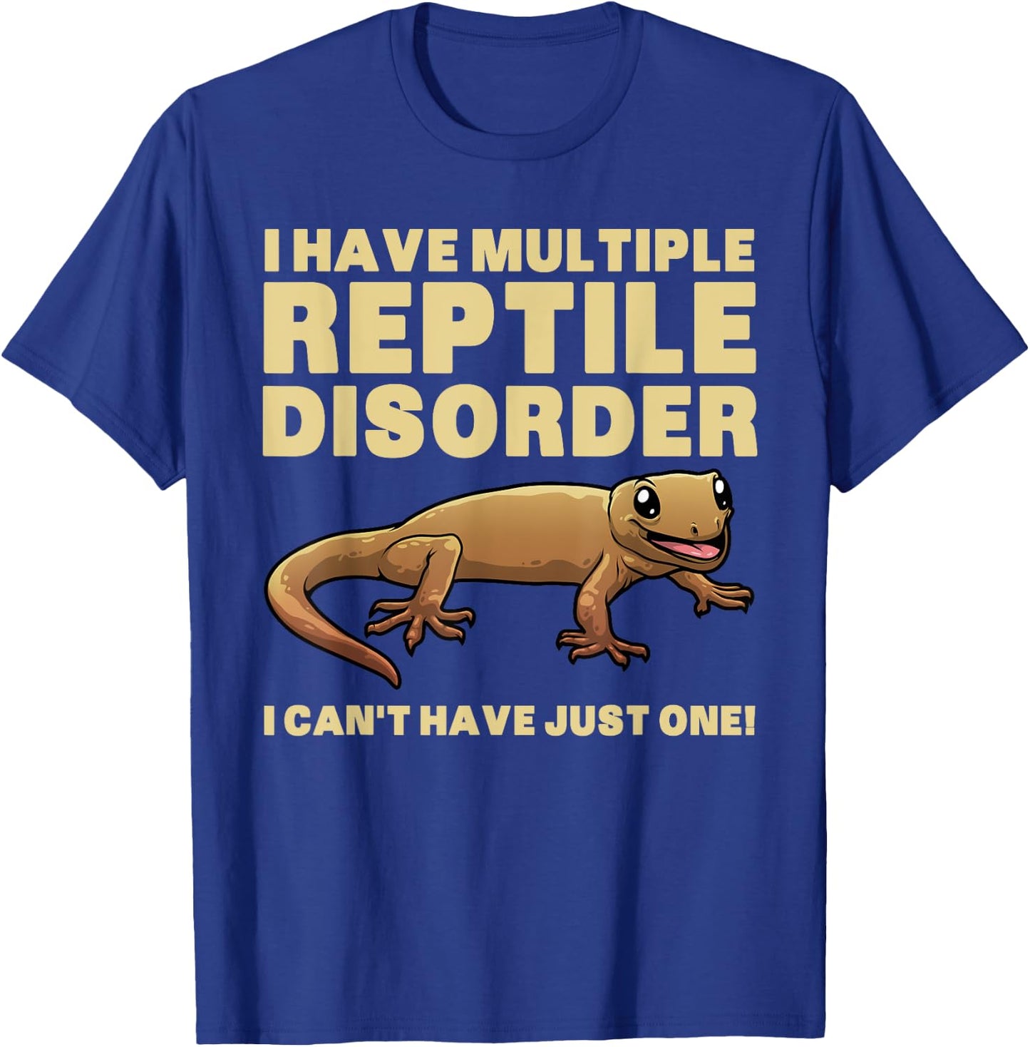 Funny Reptile Women Bearded Dragon Crested Gecko Pet T-Shirt - T-Shirt | Royal