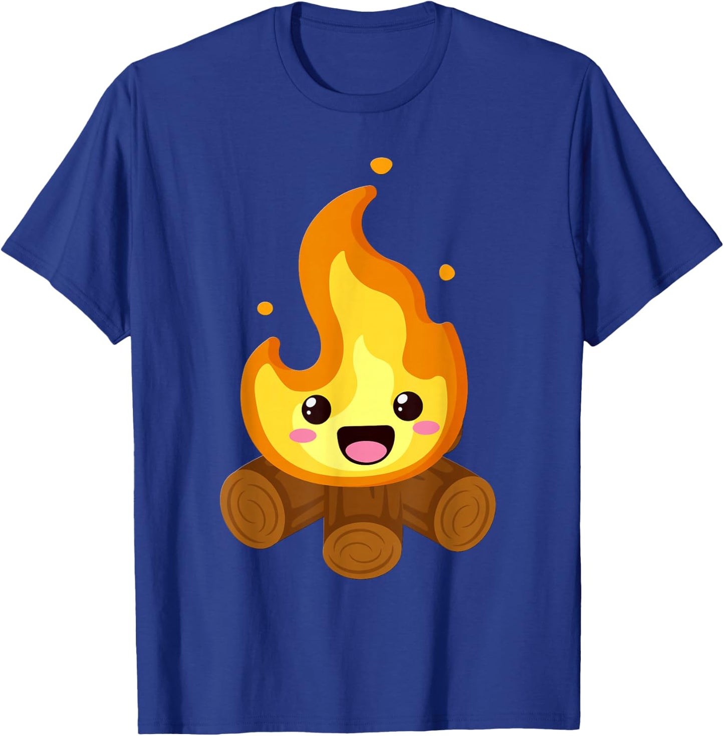 Kawaii Halloween Group Costume Party S'Mores Campfire Smore T-Shirt - T-Shirt | Royal