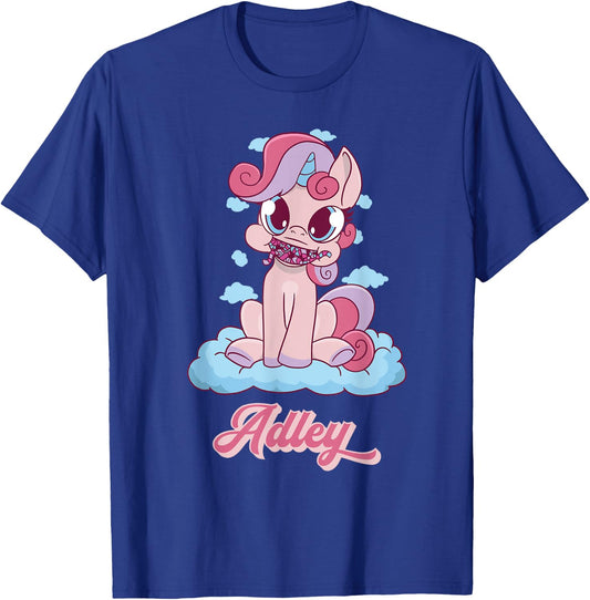 Adley Merch Unicorn Design T-Shirt - T-Shirt | Royal