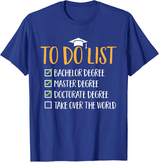 PhD Graduate Ph.D T-Shirt - T-Shirt | Royal