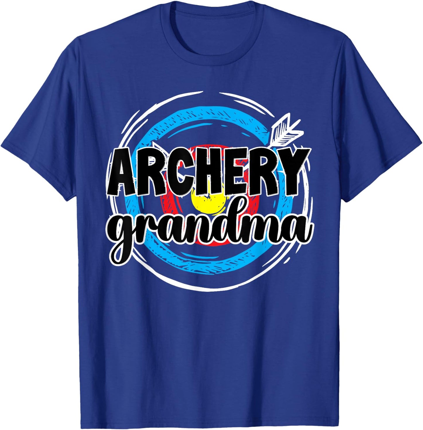 Archery Grandma Of An Archer Grandmother T-Shirt - T-Shirt | Royal