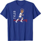 Tyler Adams - Caricature - United States Soccer T-Shirt - T-Shirt | Royal