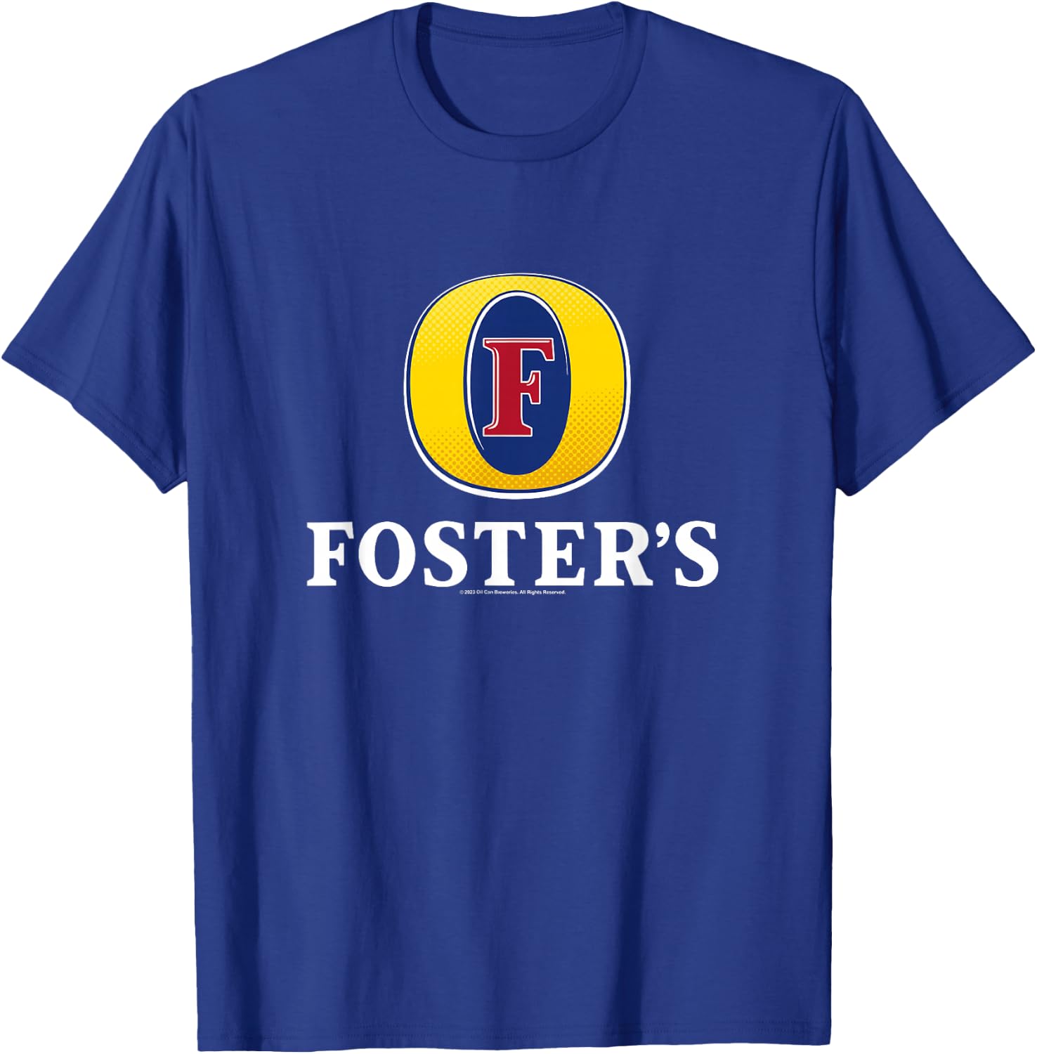 Coors Brewing Company Foster's Australian Beer Classic Logo T-Shirt - T-Shirt | Royal