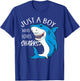 Just A Boy Who Loves Sharks Cool Sharks Lover Boys T-Shirt - T-Shirt | Royal